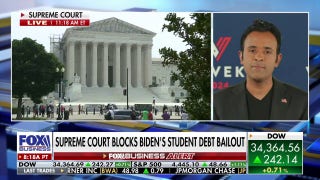 Student debt bailout as a policy matter is a 'disaster' and 'regressive move': Vivek Ramaswamy - Fox Business Video