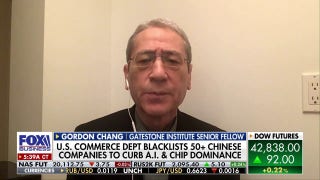 US has 'to understand that all Chinese companies are a threat,' Gordon Chang says