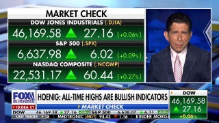 Financial expert touts ‘all-time highs’ in markets as Oracle, Intel set records