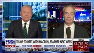 Trump admin seeing a 'growing admiration' in UK, Nigel Farage says