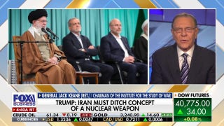 Iran is 'summarily rejecting any thought of dismantling' nuclear program themselves: Jack Keane - Fox Business Video