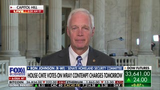 Sen. Ron Johnson doubles down on holding FBI, DOJ accountable: 'Deep state knows what it's done' - Fox Business Video