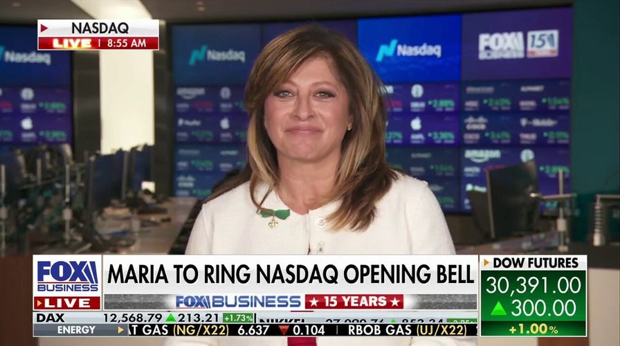 FOX Business rings in 15th anniversary at Nasdaq