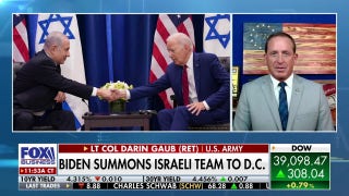 Biden is trying to get Israel to 'bend the knee' to Washington DC: Lt. Col. Darin Gaub  - Fox Business Video
