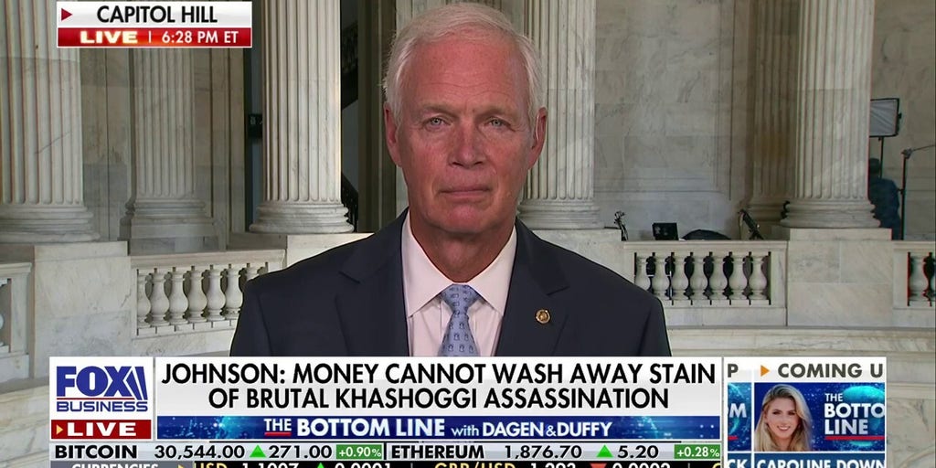 The press covered up for Biden Sen. Ron Johnson Fox Business Video