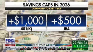 IRS raises retirement limits for 2026 amid push to help savers invest