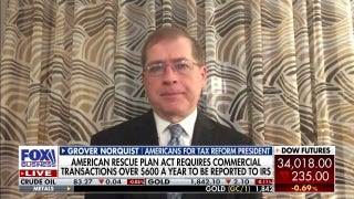 Biden's IRS reporting device for third-party payment processors 'will affect your taxes,' says Norquist - Fox Business Video