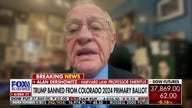 Colorado Supreme Court should 'reverse this quickly, put an end to this nonsense': Alan Dershowitz