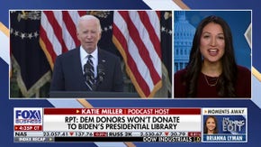 Katie Miller criticizes why Biden 'can't raise a single dollar' for his library - Fox Business News