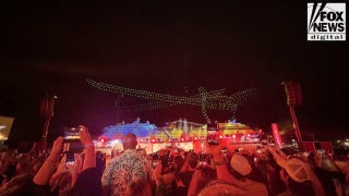 Disney Destiny christened in Florida with massive drone show