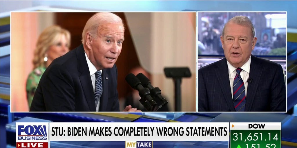 Stuart Varney: President Biden Had A 'very Bad Day' | Fox Business Video