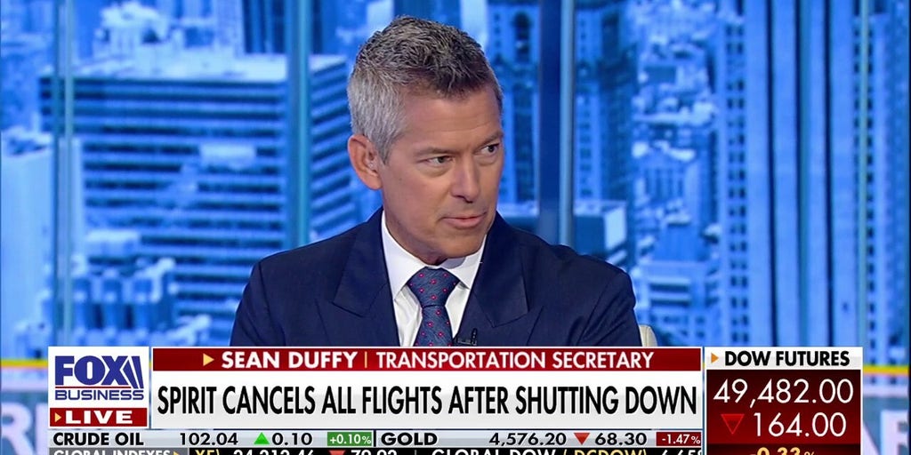 Transportation Secretary Duffy pins blame on Biden DOJ for Spirit Airlines collapse