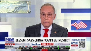 Kudlow: China’s rogue actions will hurt them much more than the US
