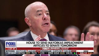 House to send Mayorkas impeachment articles to the Senate Tuesday - Fox Business Video