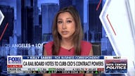California high-speed rail board curbs CEO contract powers after spending scandal
