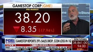 GameStop reports 29% sales decline after $32 million loss in 1Q - Fox Business Video
