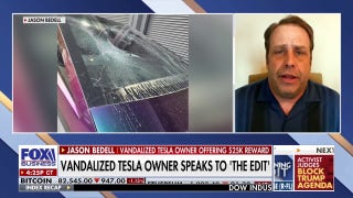 Vandalized Tesla owner blames Dems' rhetoric for attack in California - Fox Business Video