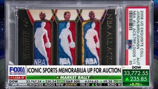 Iconic Michael Jordan, Larry Bird, Magic Johnson card on auction block - Fox Business Video