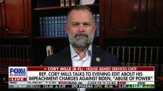 Rep. Cory Mills on impeachment articles vs Biden: 'This is quid pro quo' - Fox Business Video