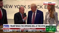 Trump rings opening bell at the NYSE: ‘This is a very exciting time for business’