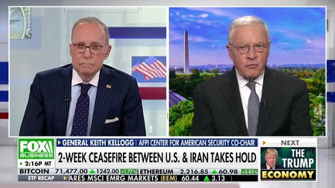Lt Gen Kellogg explains why he is &lsquo;holding his breath&rsquo; on Iran ceasefire talks - Fox Business News