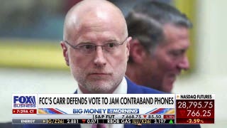 FCC's Brendan Carr defends vote to jam contraband cell phones in prisons - Fox Business Video