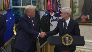 Apple CEO Tim Cook, President Trump announce US investments