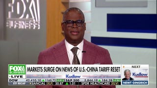 The stronger Trump is with China, the further off China's invasion of Taiwan, Charles Payne says