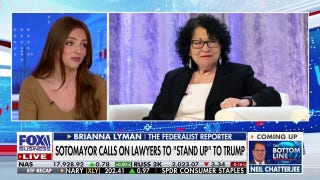 Sotomayor urging lawyers to ‘stand up’ reinforces the idea that ‘judicial overreach’ against Trump is occurring, reporter argues