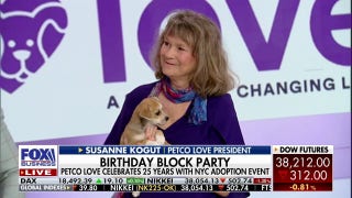 Petco Love celebrates 25th anniversary with NYC adoption event - Fox Business Video