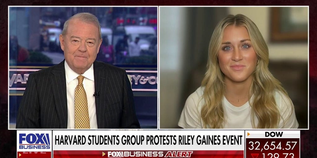 Riley Gaines Brings to Harvard Her Crusade Against Biological Men Competing  in Women's Sports