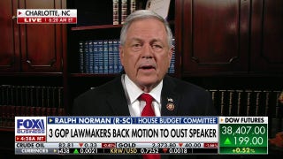 Speaker Johnson's ousting not at the top of Americans' agendas: Rep. Ralph Norman - Fox Business Video