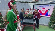 Deserving children fly United to 'North Pole' on fantasy flights