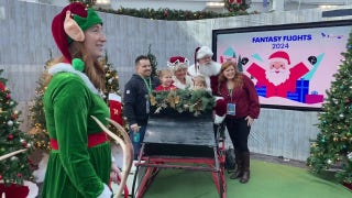 Deserving children fly United to 'North Pole' on fantasy flights - Fox Business Video