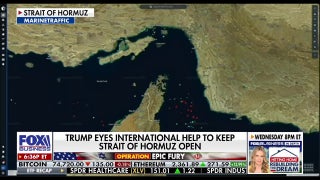 Trump pushes for international cooperation to reopen the Strait of Hormuz