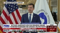 Buttigieg announces new DOT rule requiring refunds for delayed, canceled flights