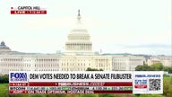  Republican lawmakers push to win over Democratic votes to break Senate filibuster, end shutdown