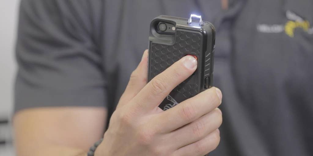 Electrifying cell phone case changing the way we protect ourselves Electrifying cell phone case changing the way we protect ourselves