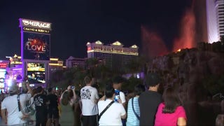 Mirage volcano erupts on Las Vegas Strip for the last time ahead of closure - Fox Business Video