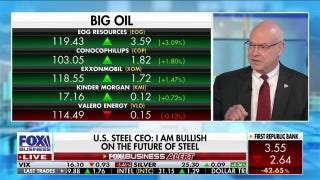 US Steel benefits from Q1 oil earnings boom - Fox Business Video