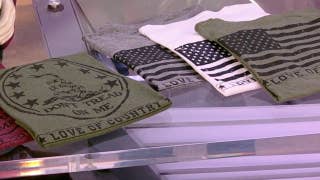 Bringing the nation together with 100% American-made patriotic clothing  - Fox Business Video