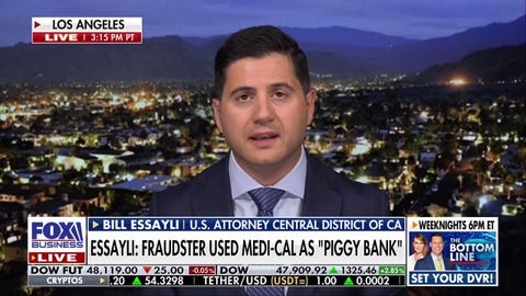 We're laser-focused on working to eliminate fraud: US attorney for Central District of California - Fox Business News