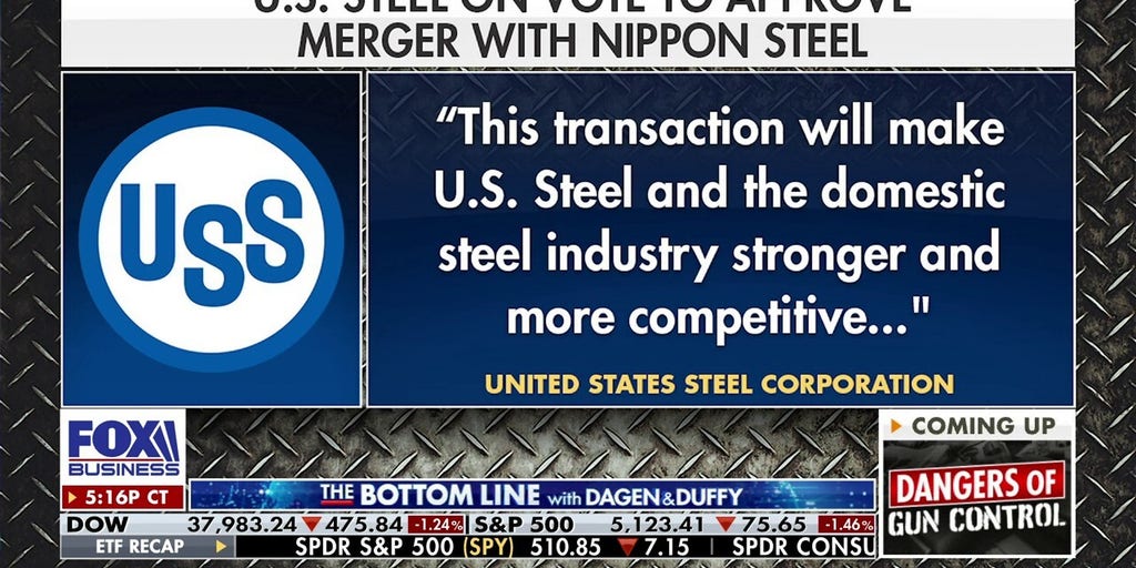 US Steel shareholders approve Nippon Steel takeover Fox Business Video