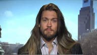 Eagles DE Bryan Braman's long hair getting in the way?
