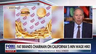 FAT Brands chairman on increasing minimum wages: 'Someone is going to pay for it' - Fox Business Video