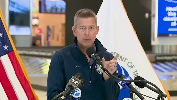 Transportation Secretary Duffy slams Biden admin for blocking Spirit-JetBue merger
