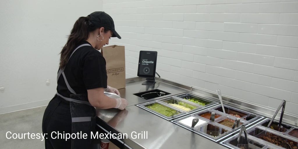 Chipotle Employees Share Workload With Robot Co Worker Fox Business Video   Image 