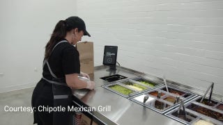 Chipotle employees share workload with robot co-worker - Fox Business Video