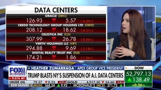 Trump is 'right' to blast NY suspension of data centers: Zumarraga