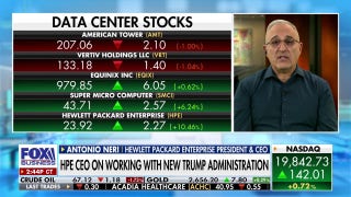 HPE CEO on how the tech company is positioning for incoming Trump presidency - Fox Business Video